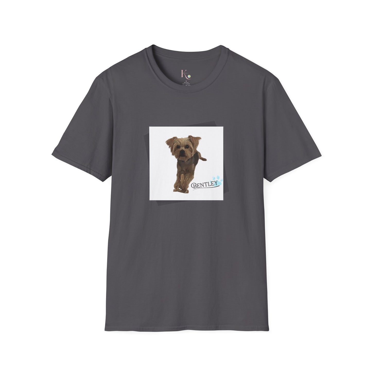 Personalizable Cartoon Pet Softstyle T-Shirt