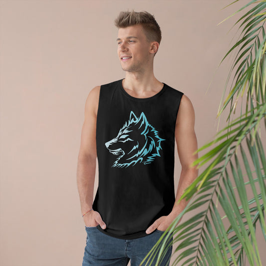 Dreams Wolf Mens Black Tank Top