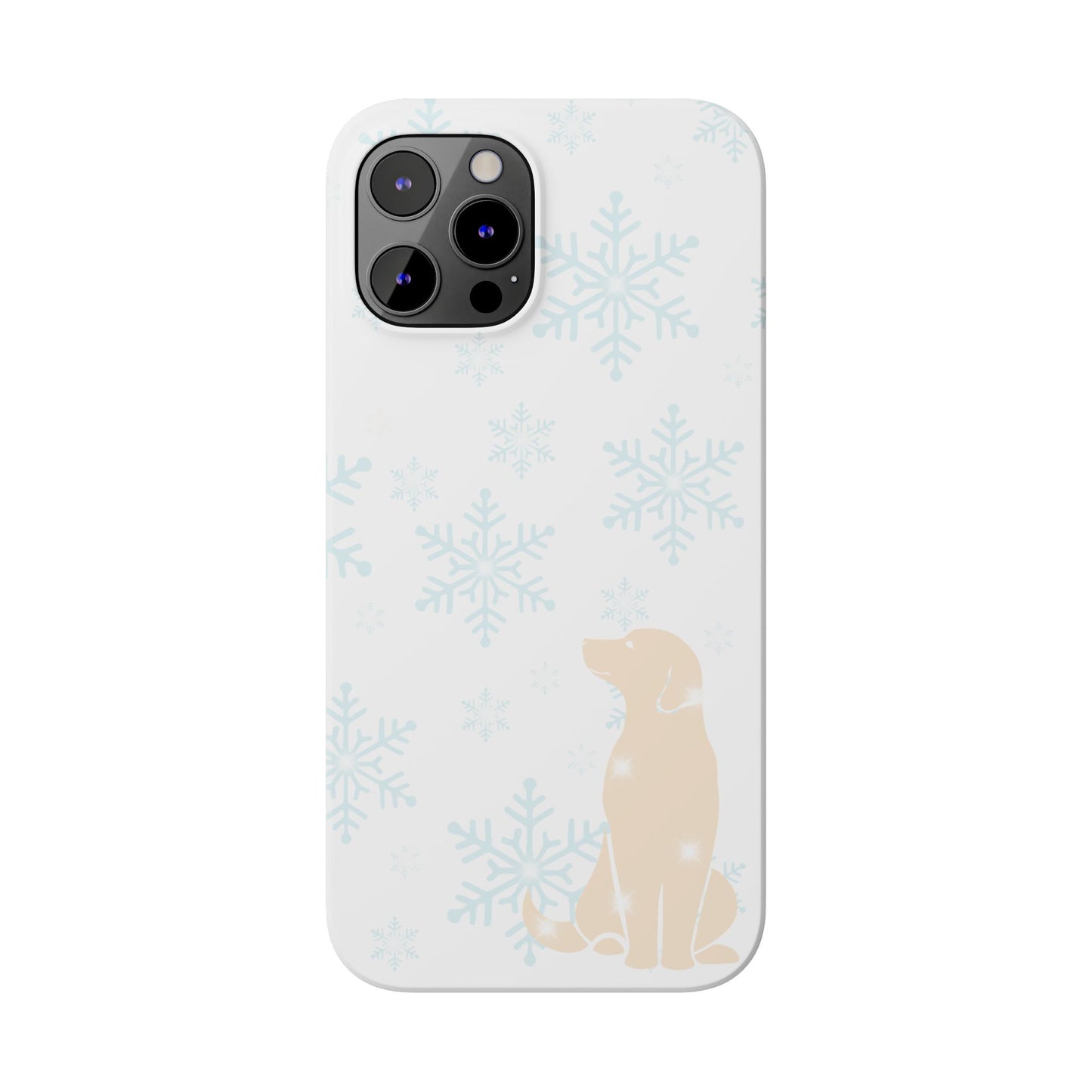 Limited Edition Winter Snow Puppy Slim Phone Case