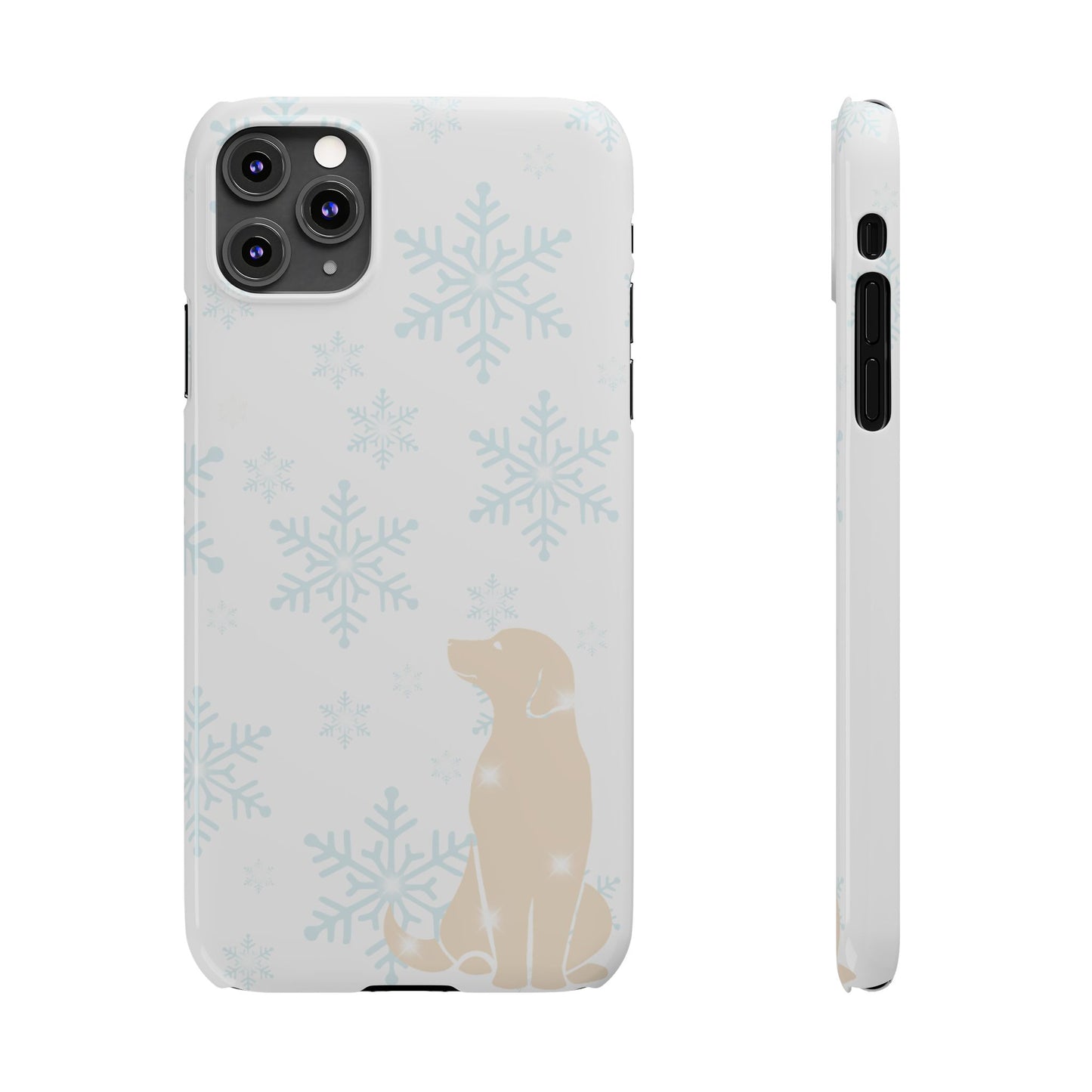 Limited Edition Winter Snow Puppy Slim Phone Case