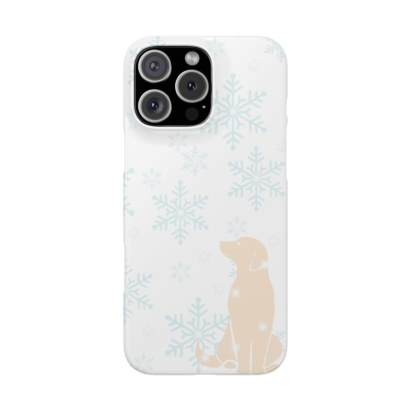 Limited Edition Winter Snow Puppy Slim Phone Case