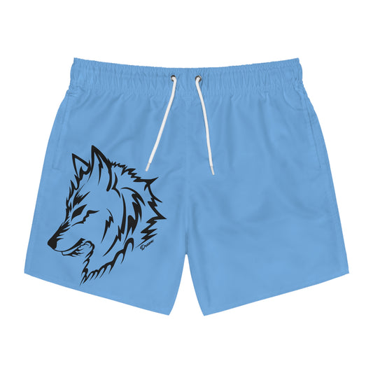 Dreams Blue Wolf Swim Trunks