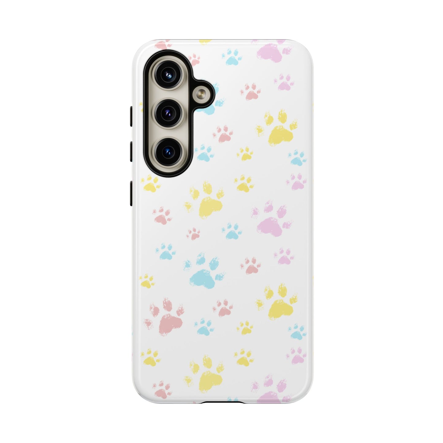 Colorful Paws Tough Phone Case
