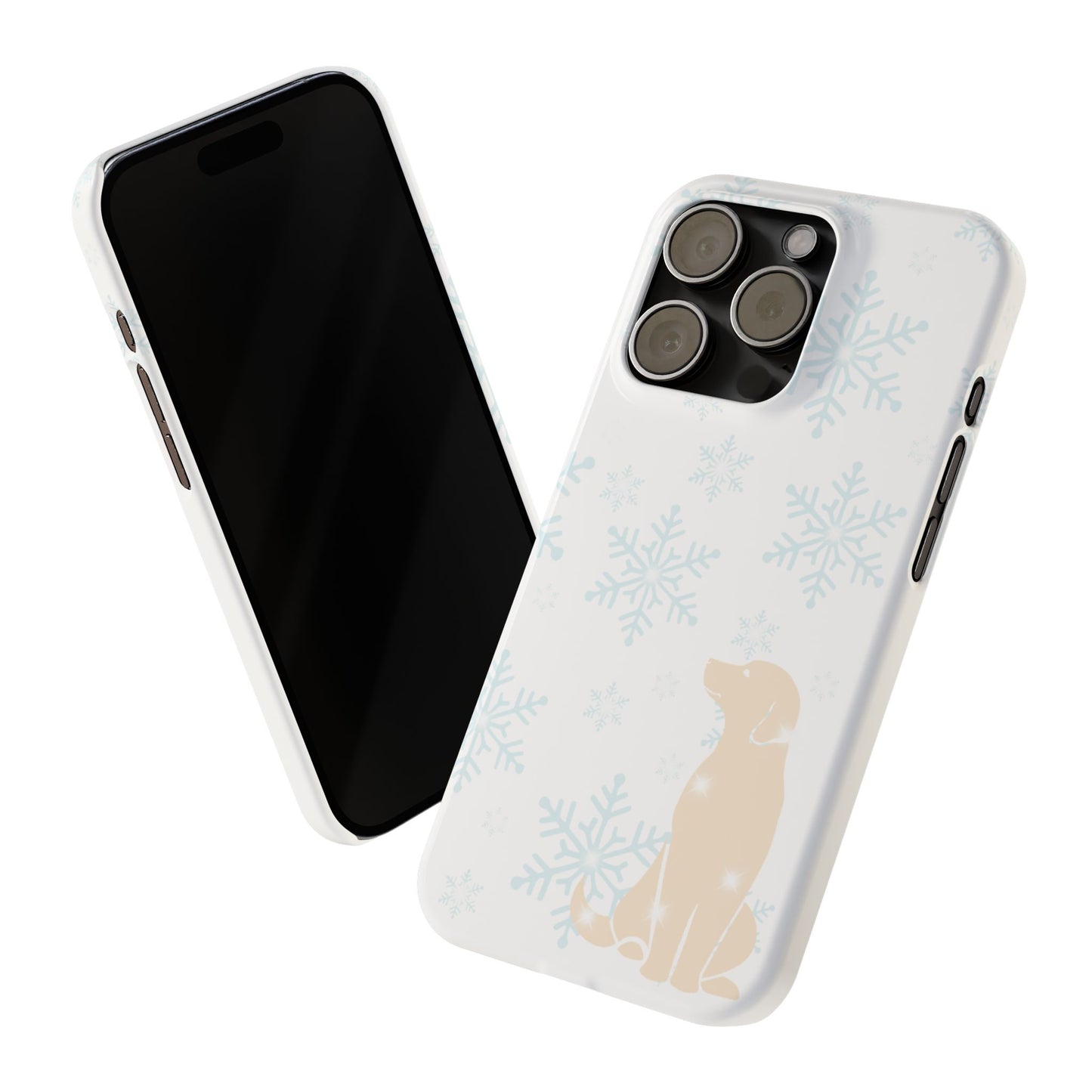 Limited Edition Winter Snow Puppy Slim Phone Case