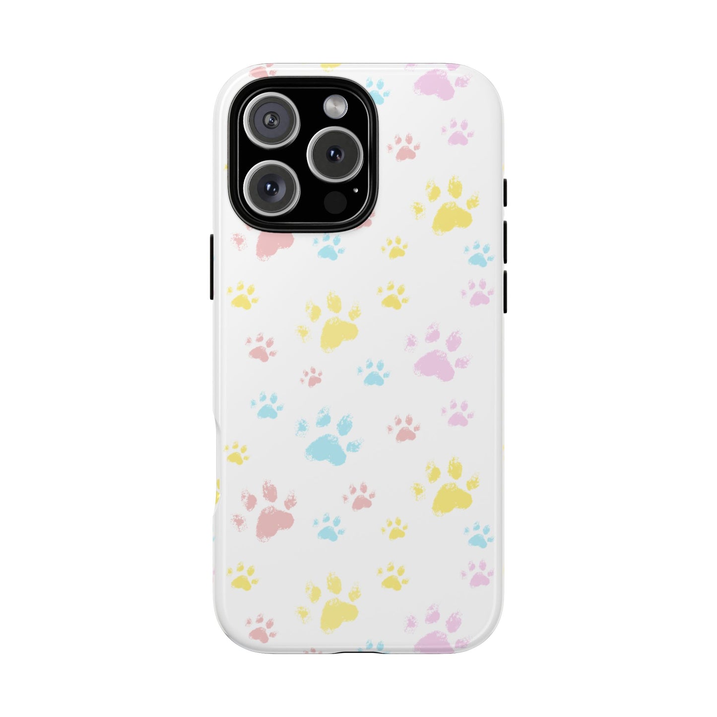 Colorful Paws Tough Phone Case