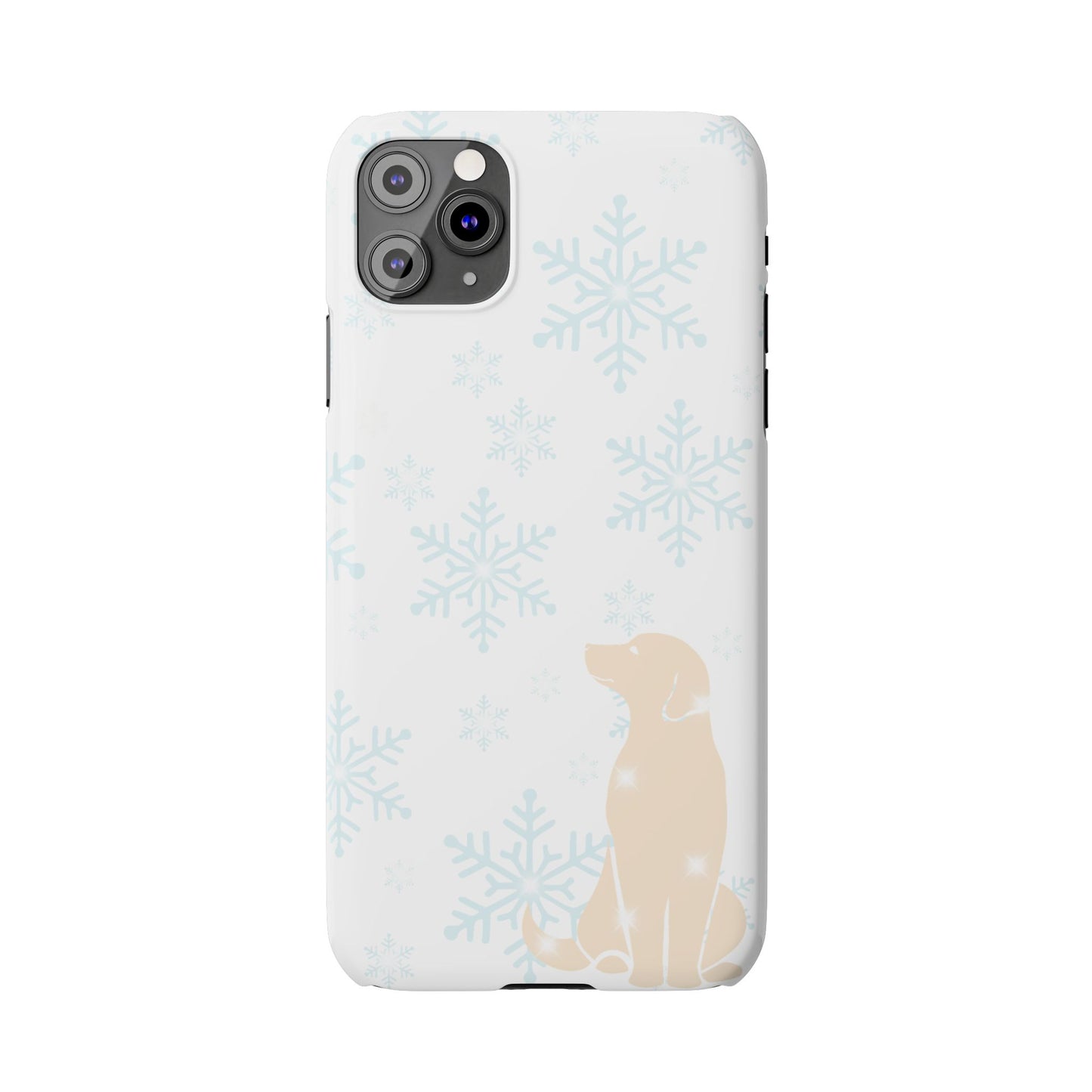 Limited Edition Winter Snow Puppy Slim Phone Case