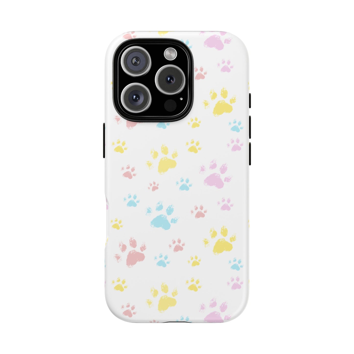 Colorful Paws Tough Phone Case
