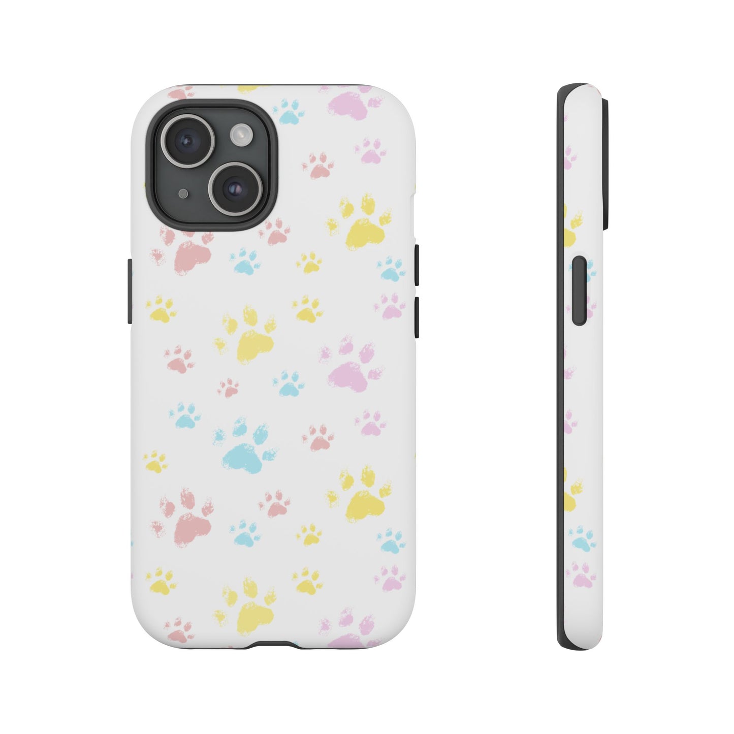 Colorful Paws Tough Phone Case