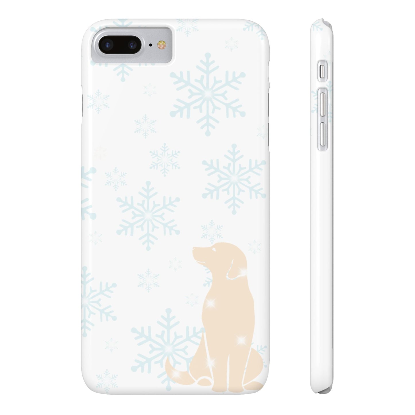 Limited Edition Winter Snow Puppy Slim Phone Case