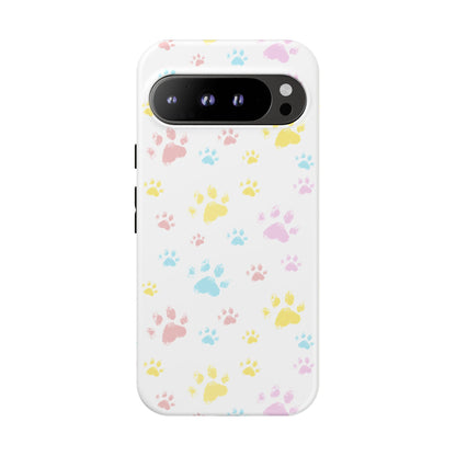 Colorful Paws Tough Phone Case