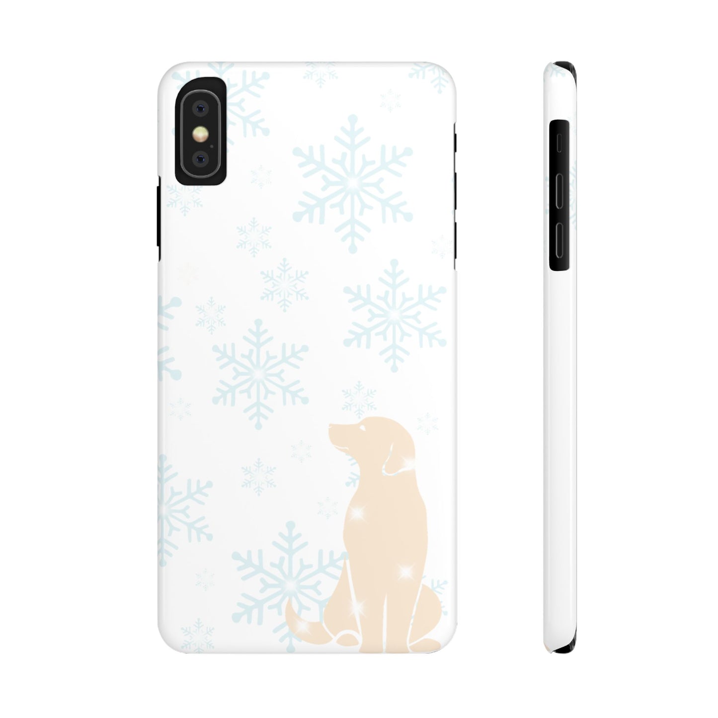 Limited Edition Winter Snow Puppy Slim Phone Case