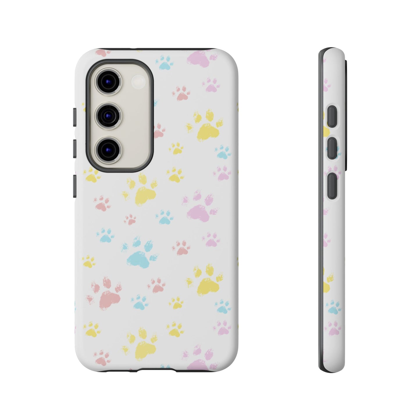 Colorful Paws Tough Phone Case