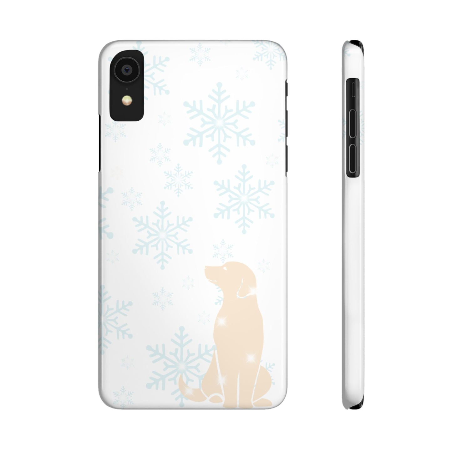 Limited Edition Winter Snow Puppy Slim Phone Case