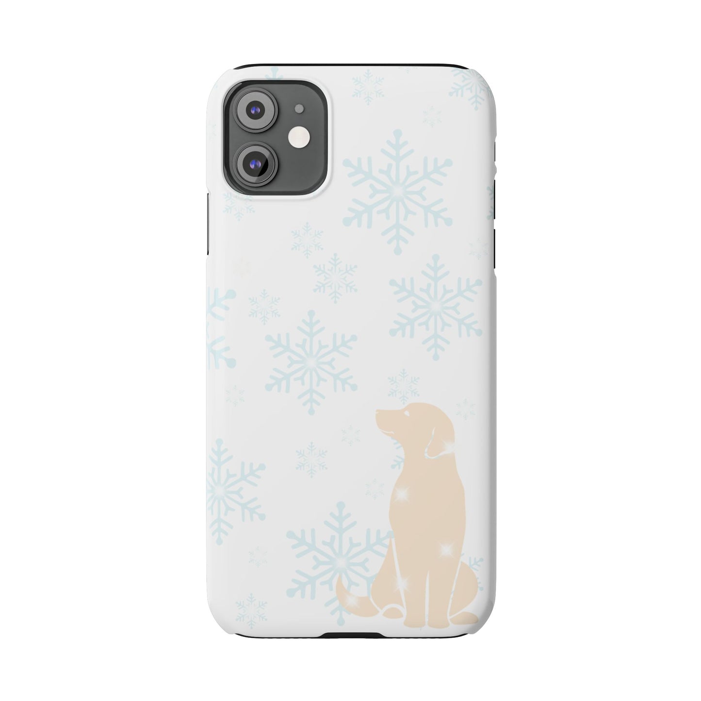 Limited Edition Winter Snow Puppy Slim Phone Case