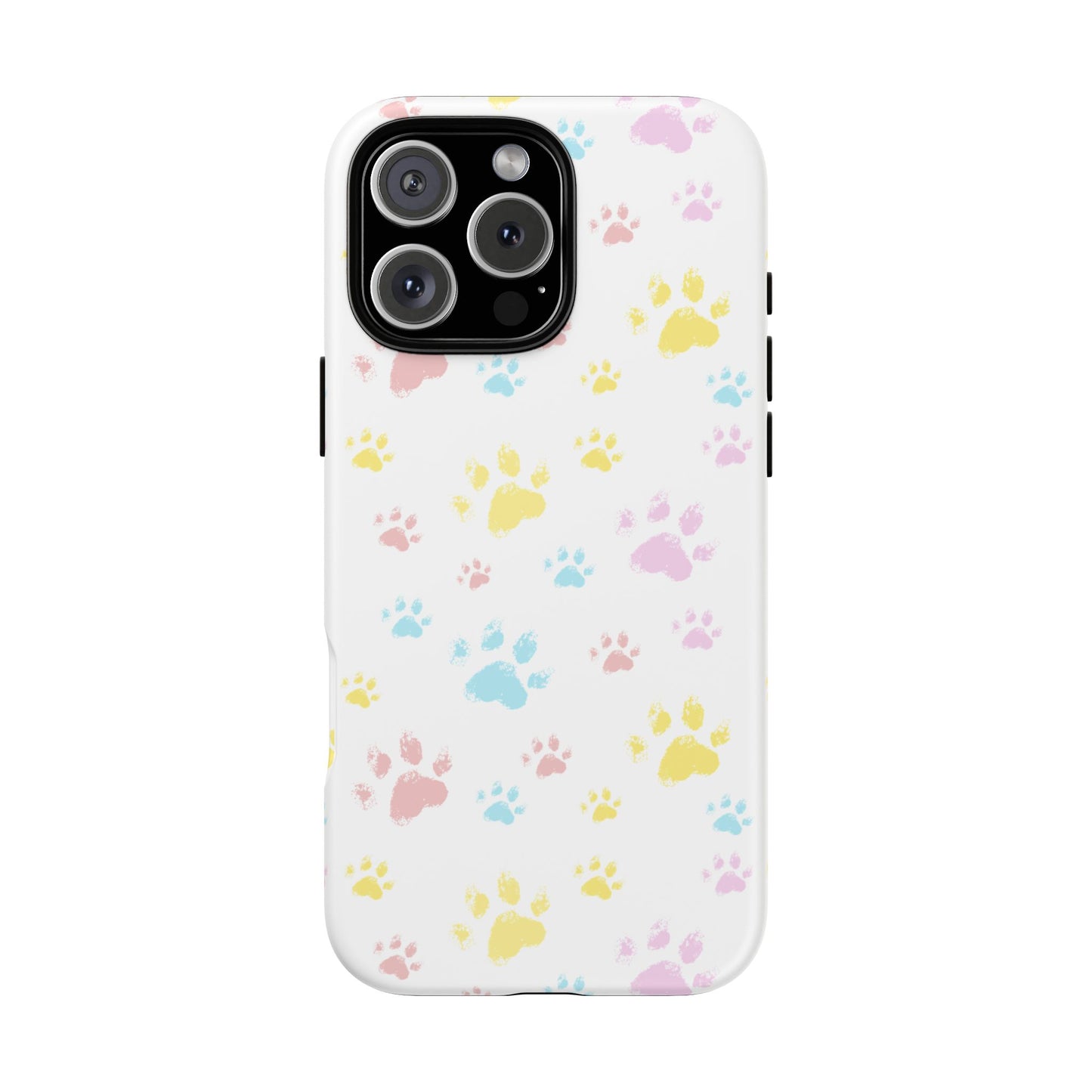 Colorful Paws Tough Phone Case