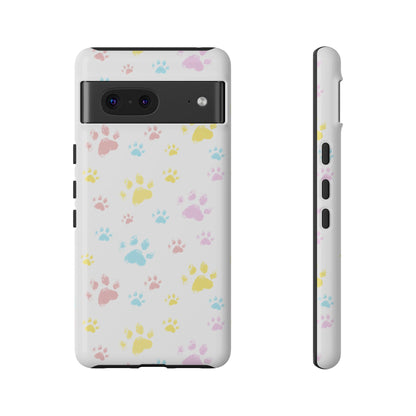 Colorful Paws Tough Phone Case