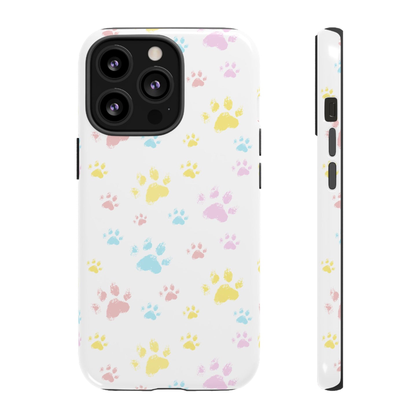 Colorful Paws Tough Phone Case