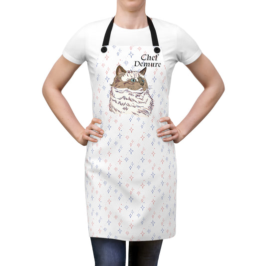 Patriotic Cat Apron