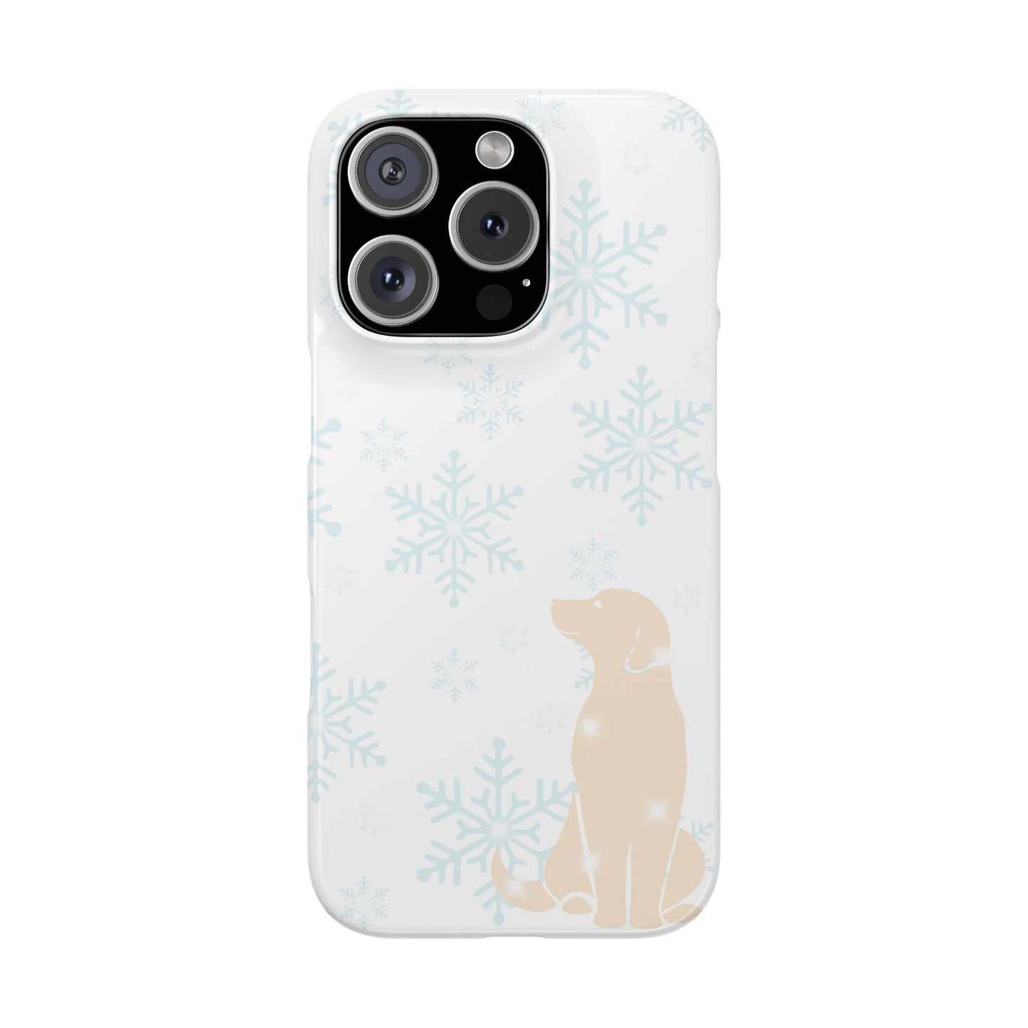 Limited Edition Winter Snow Puppy Slim Phone Case