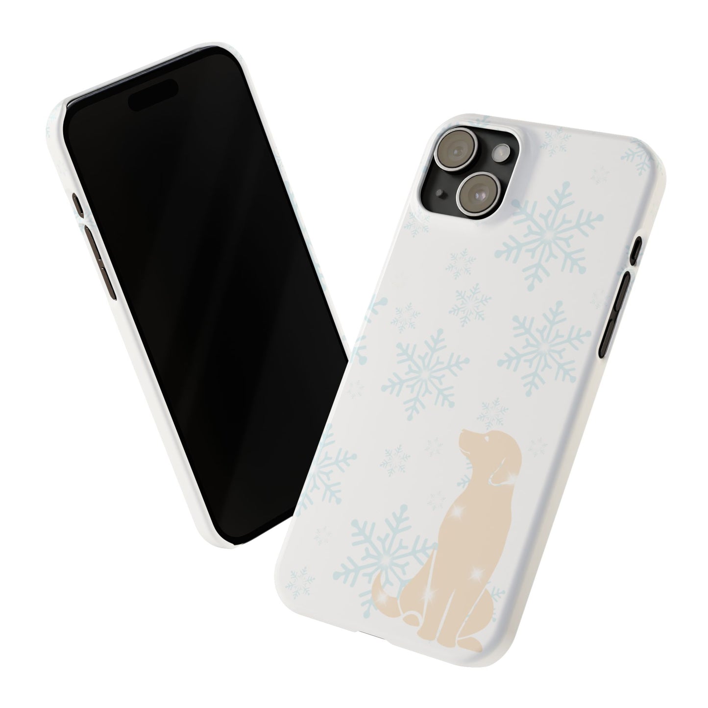 Limited Edition Winter Snow Puppy Slim Phone Case