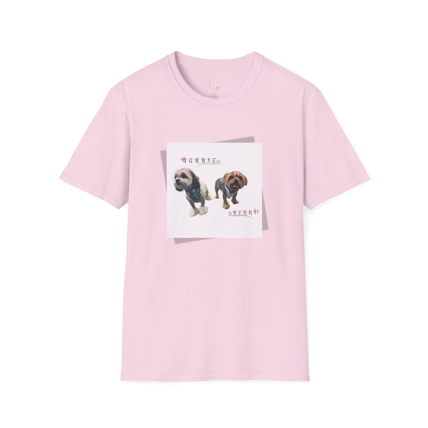 Personalizable Cartoon Pet Softstyle T-Shirt