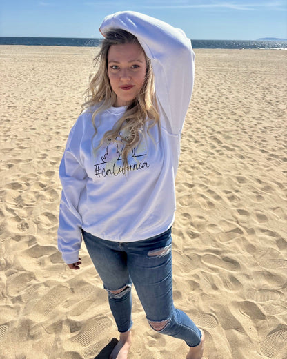Moms California Pastel Dog Cat Sweatshirt