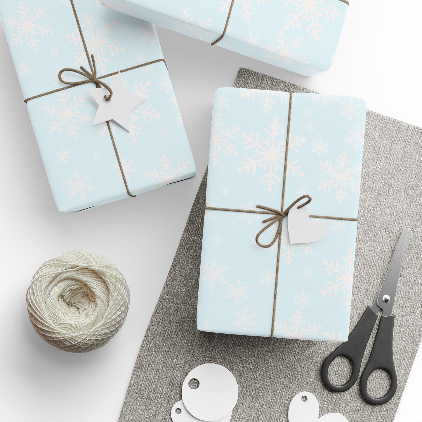 Snowflake Wrapping Paper Roll