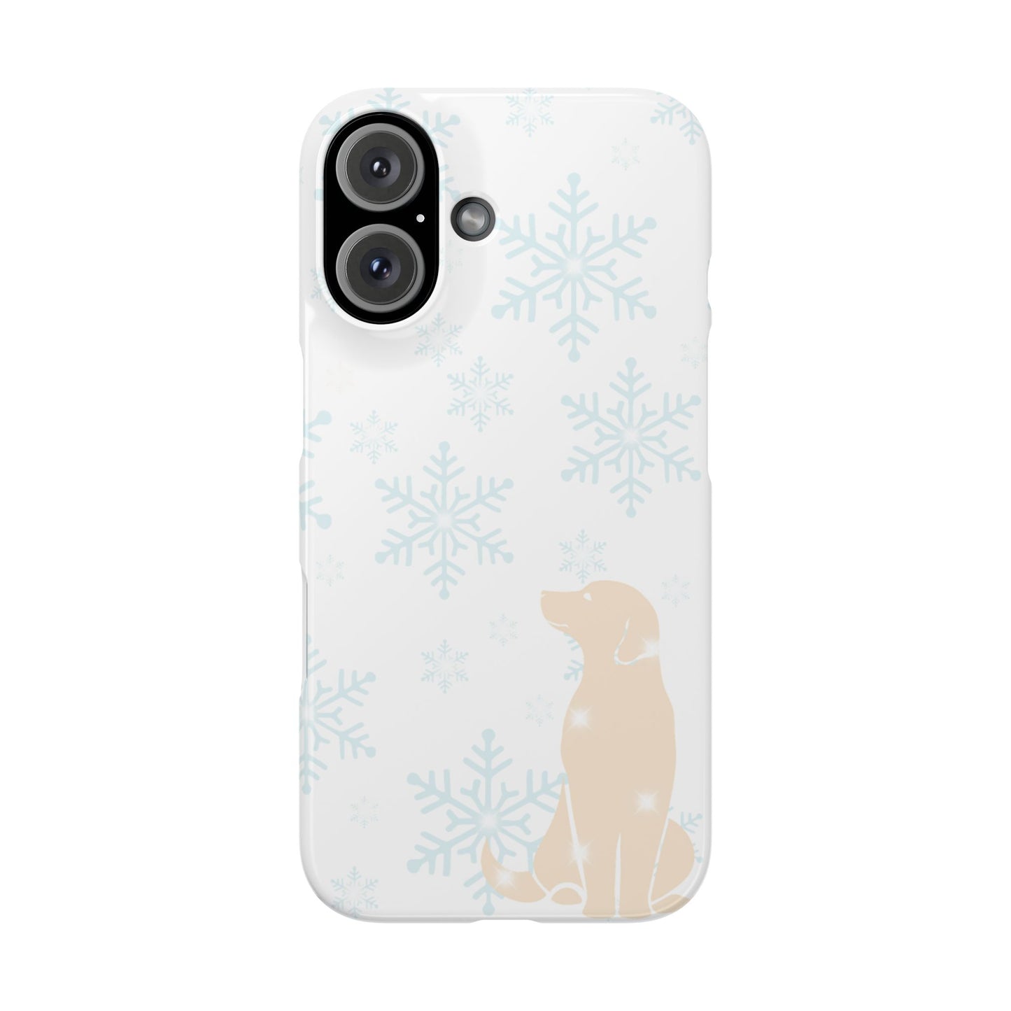 Limited Edition Winter Snow Puppy Slim Phone Case