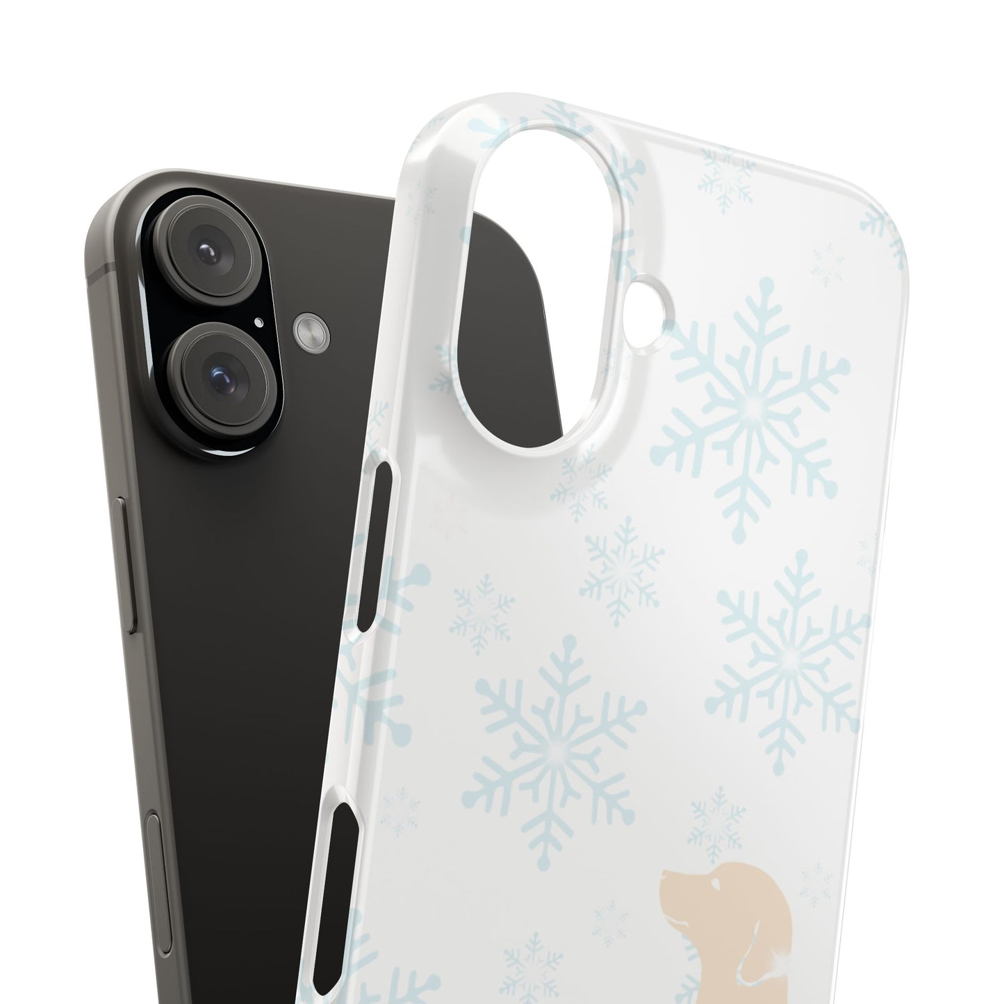 Limited Edition Winter Snow Puppy Slim Phone Case