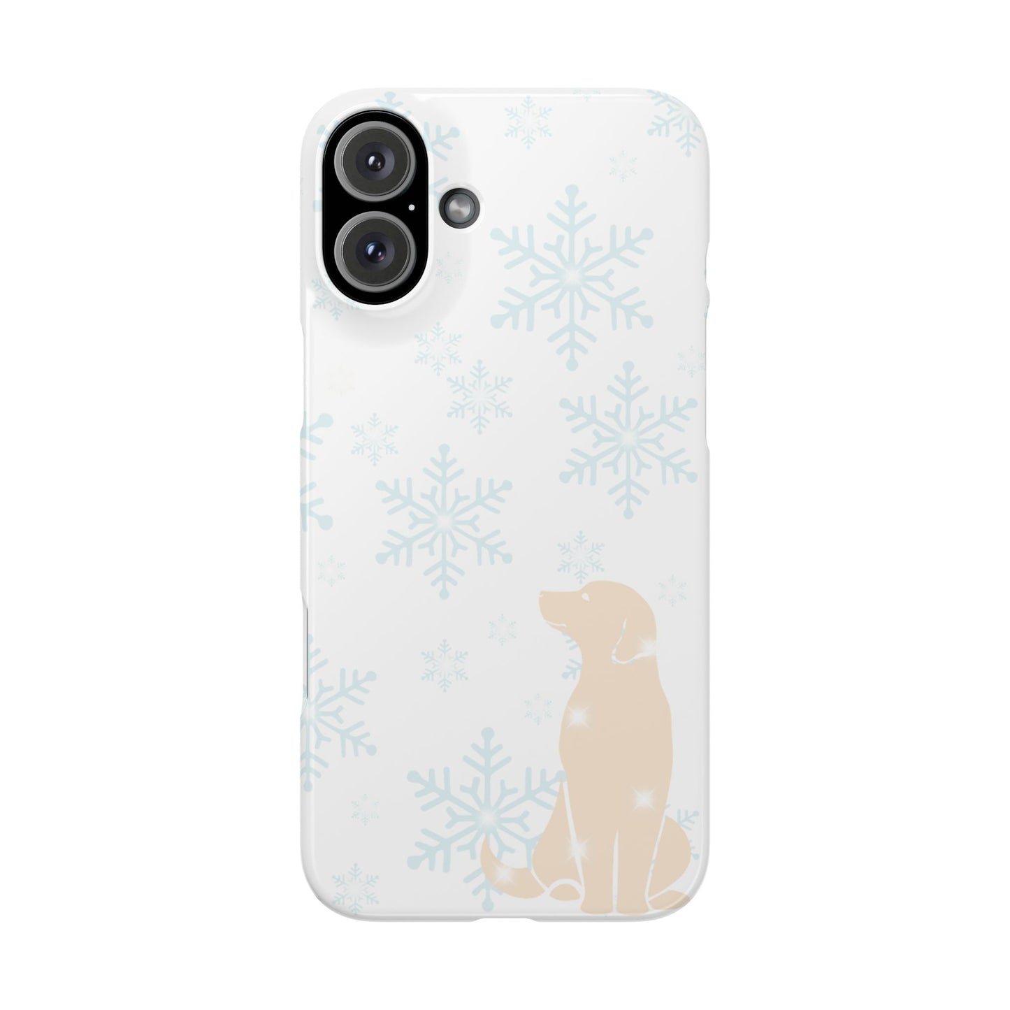 Limited Edition Winter Snow Puppy Slim Phone Case