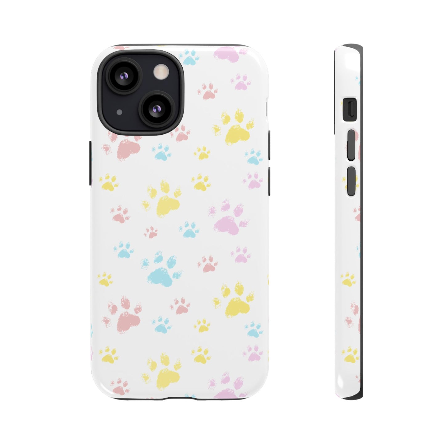 Colorful Paws Tough Phone Case