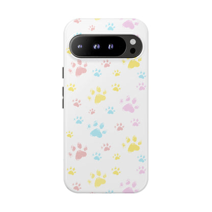 Colorful Paws Tough Phone Case