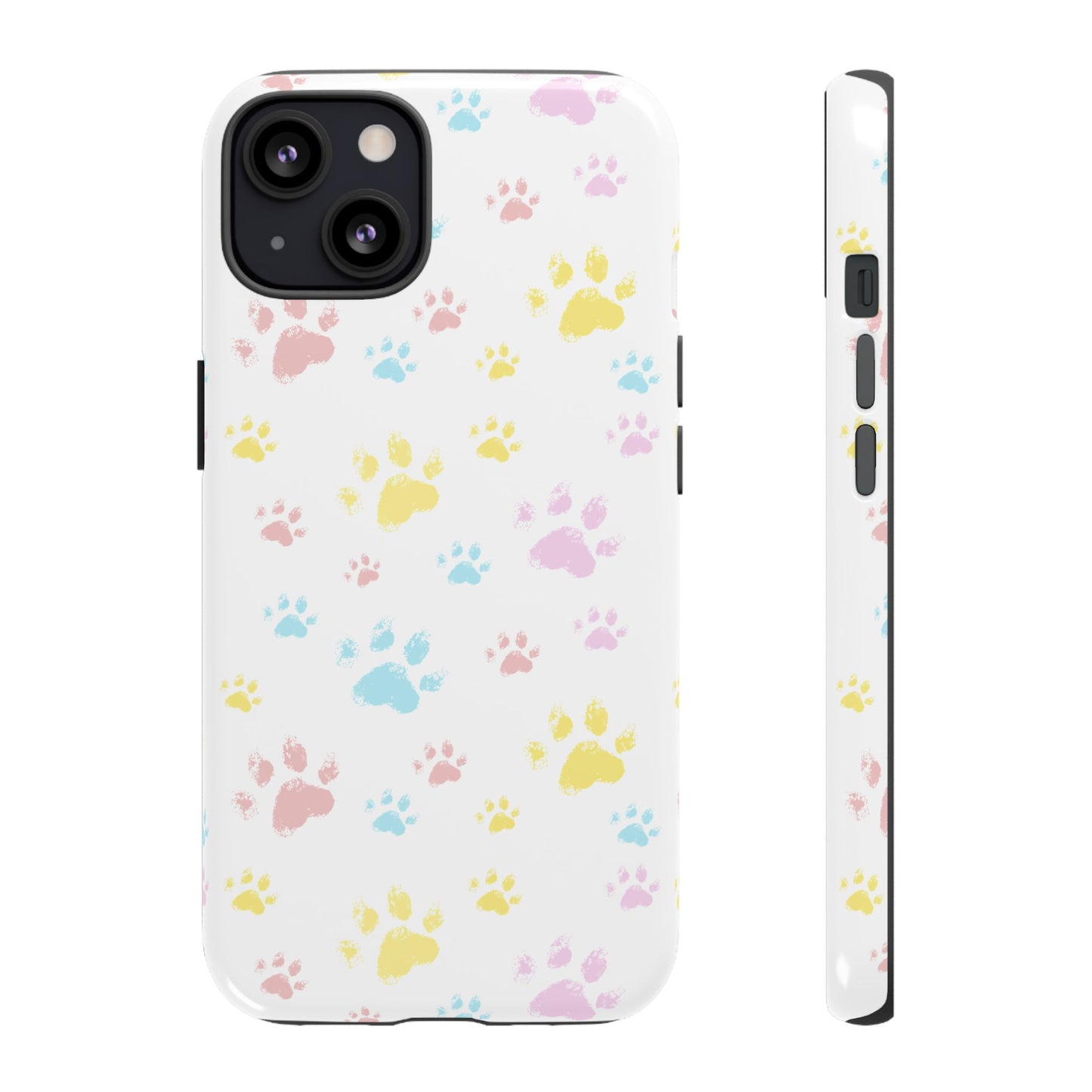 Colorful Paws Tough Phone Case