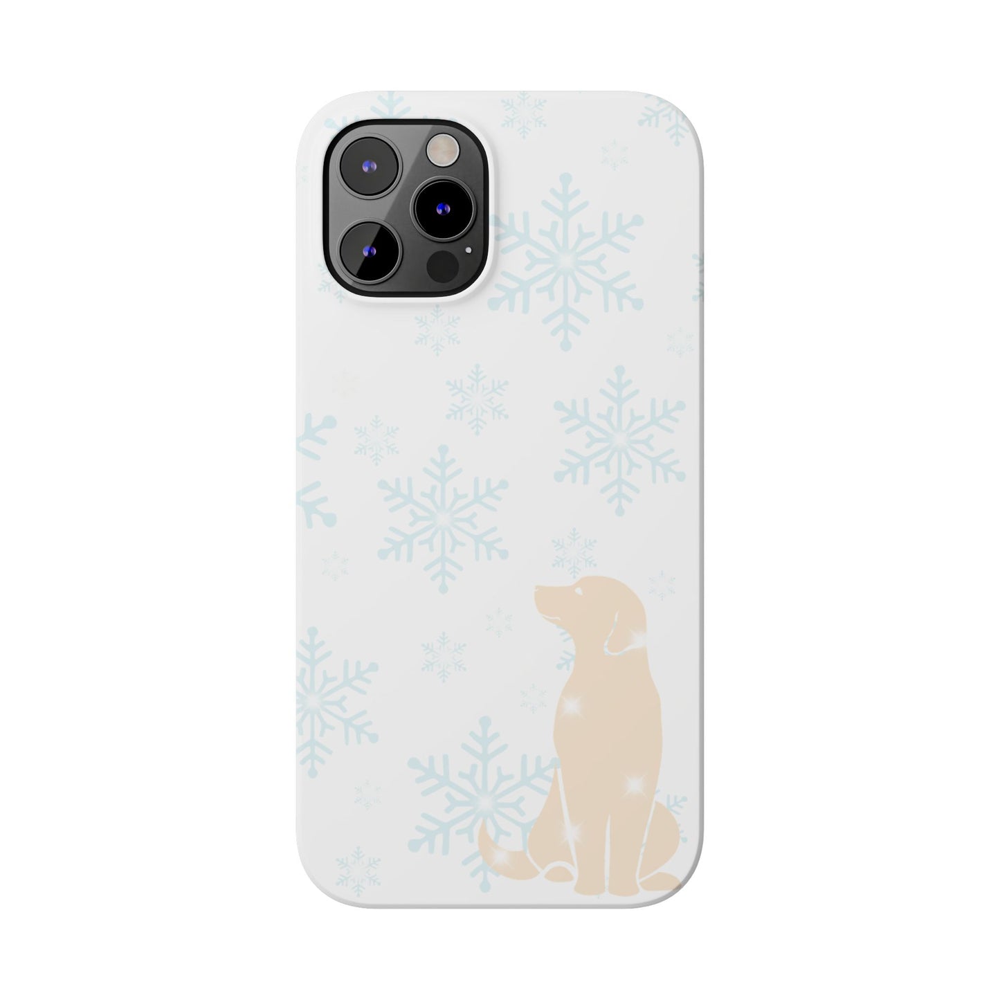 Limited Edition Winter Snow Puppy Slim Phone Case