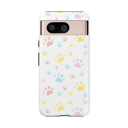 Colorful Paws Tough Phone Case