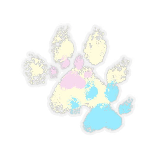 Dog Paw Prints Sticker