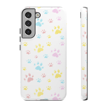 Colorful Paws Tough Phone Case