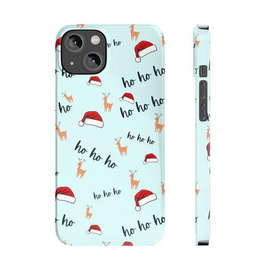 Santa Inspired Slim Phone Case