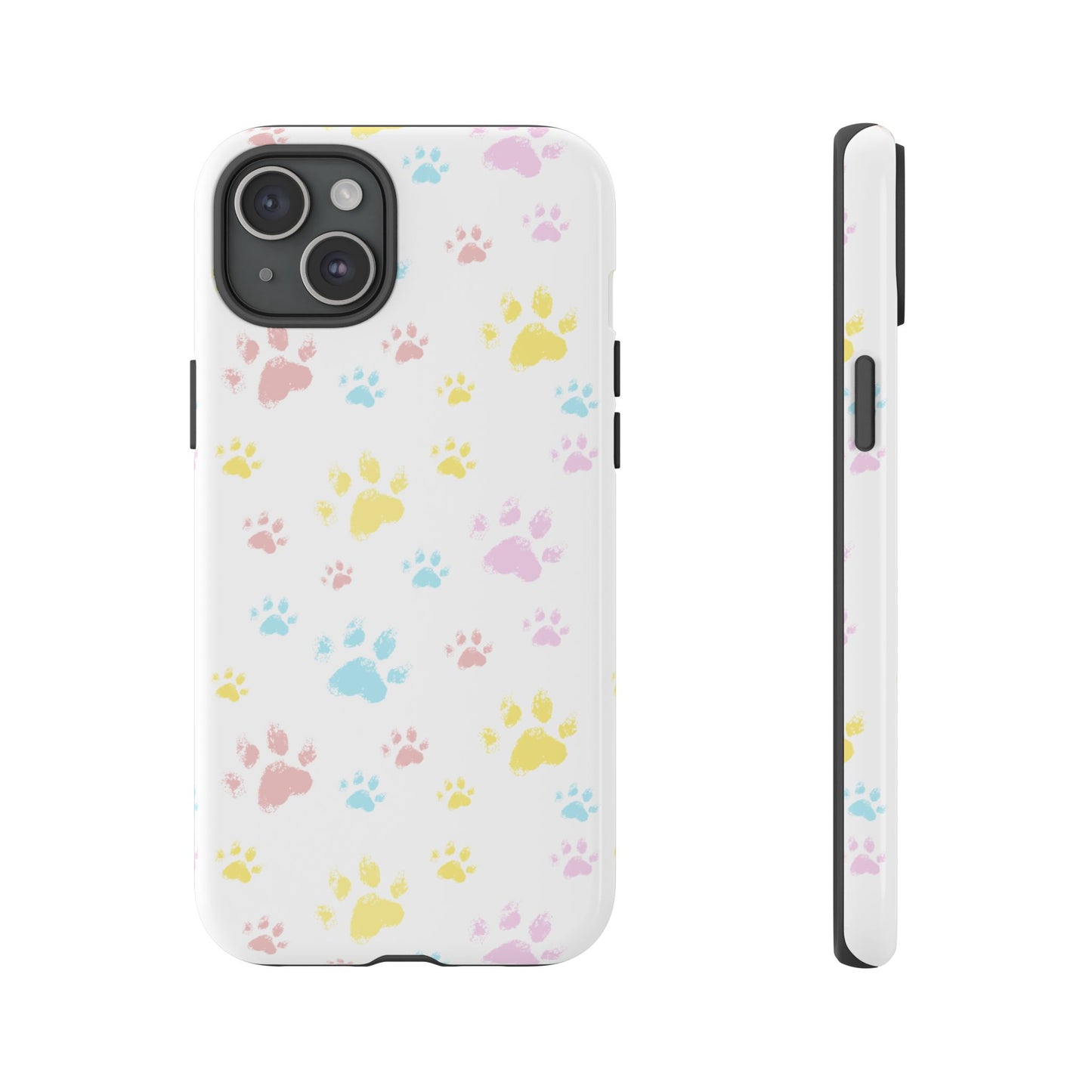 Colorful Paws Tough Phone Case