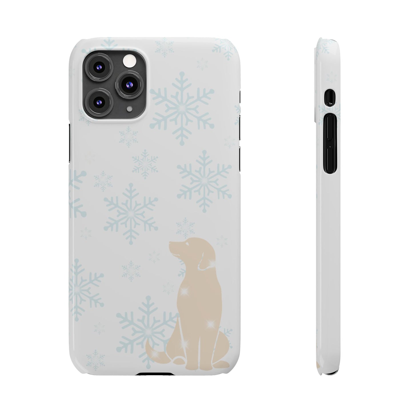 Limited Edition Winter Snow Puppy Slim Phone Case