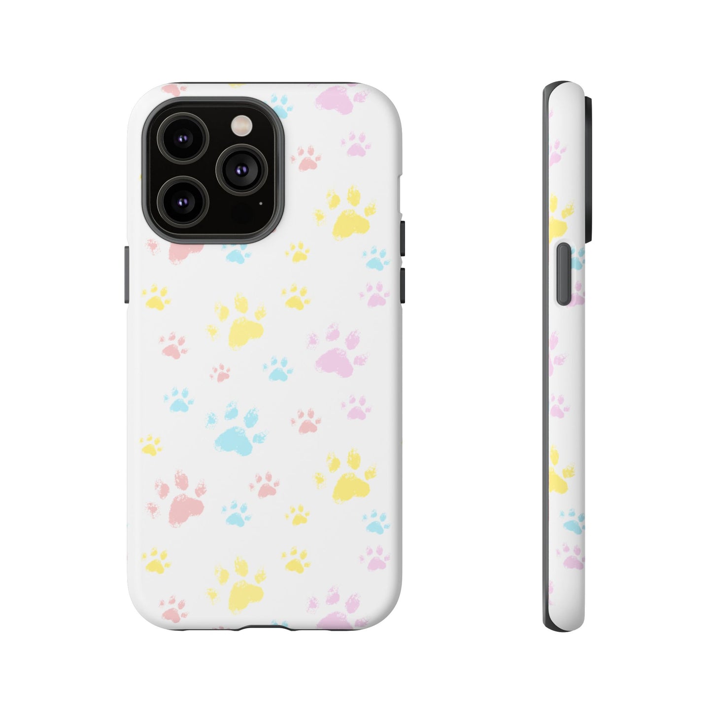 Colorful Paws Tough Phone Case