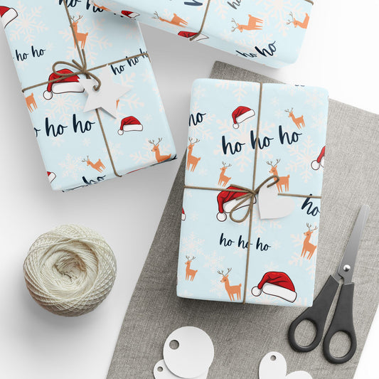 Santa Wrapping Paper Roll