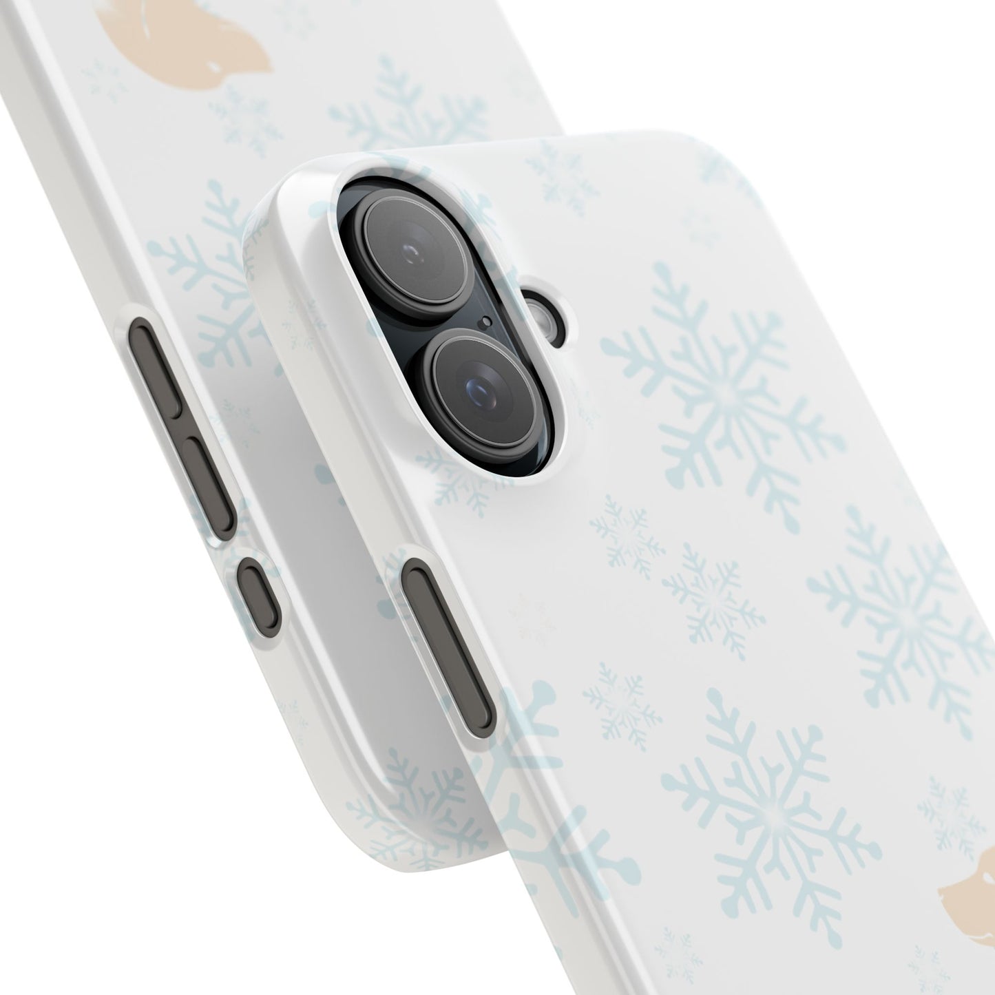 Limited Edition Winter Snow Puppy Slim Phone Case