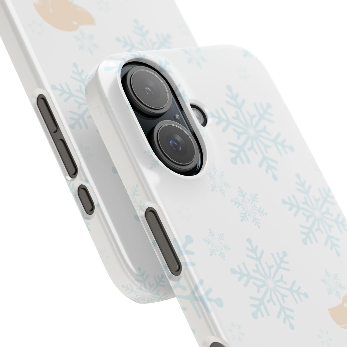 Limited Edition Winter Snow Puppy Slim Phone Case