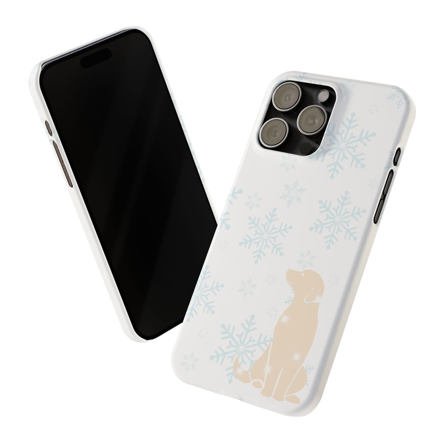 Limited Edition Winter Snow Puppy Slim Phone Case