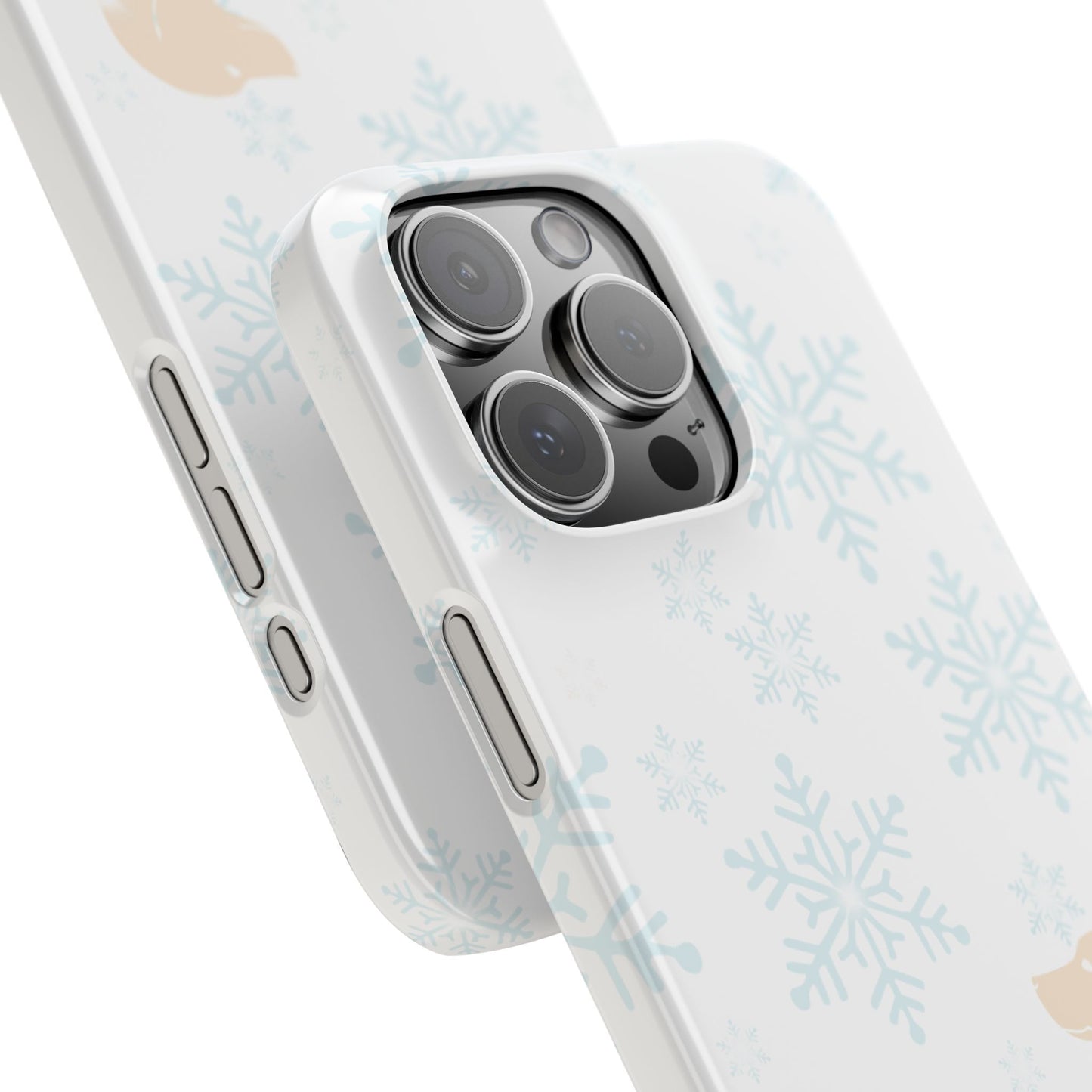 Limited Edition Winter Snow Puppy Slim Phone Case