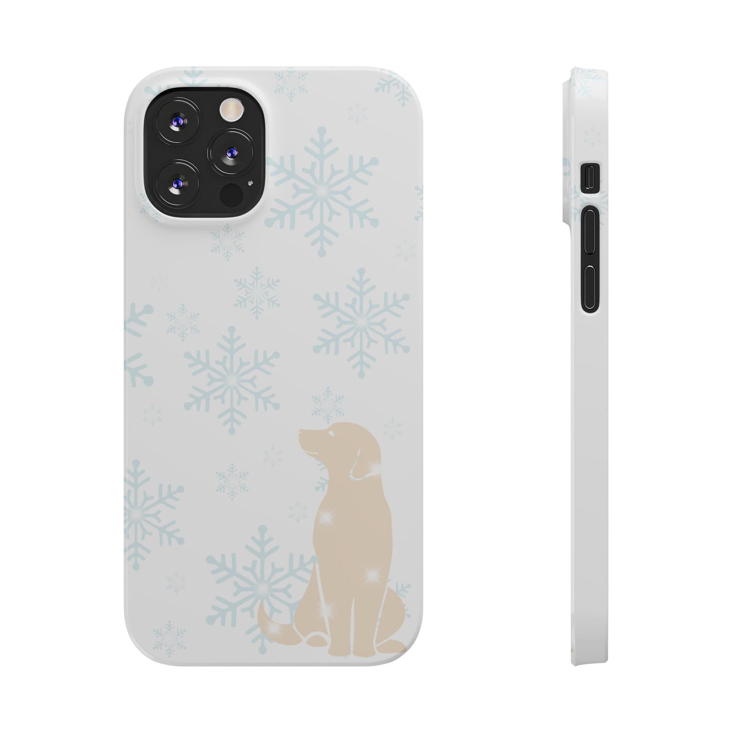 Limited Edition Winter Snow Puppy Slim Phone Case