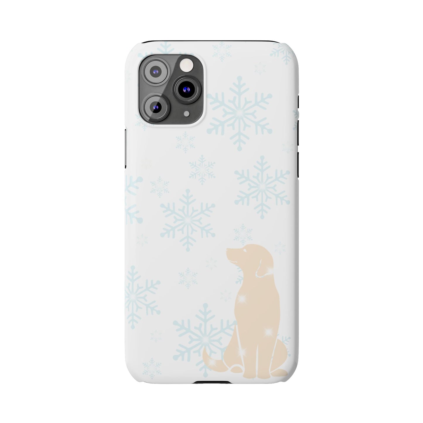 Limited Edition Winter Snow Puppy Slim Phone Case