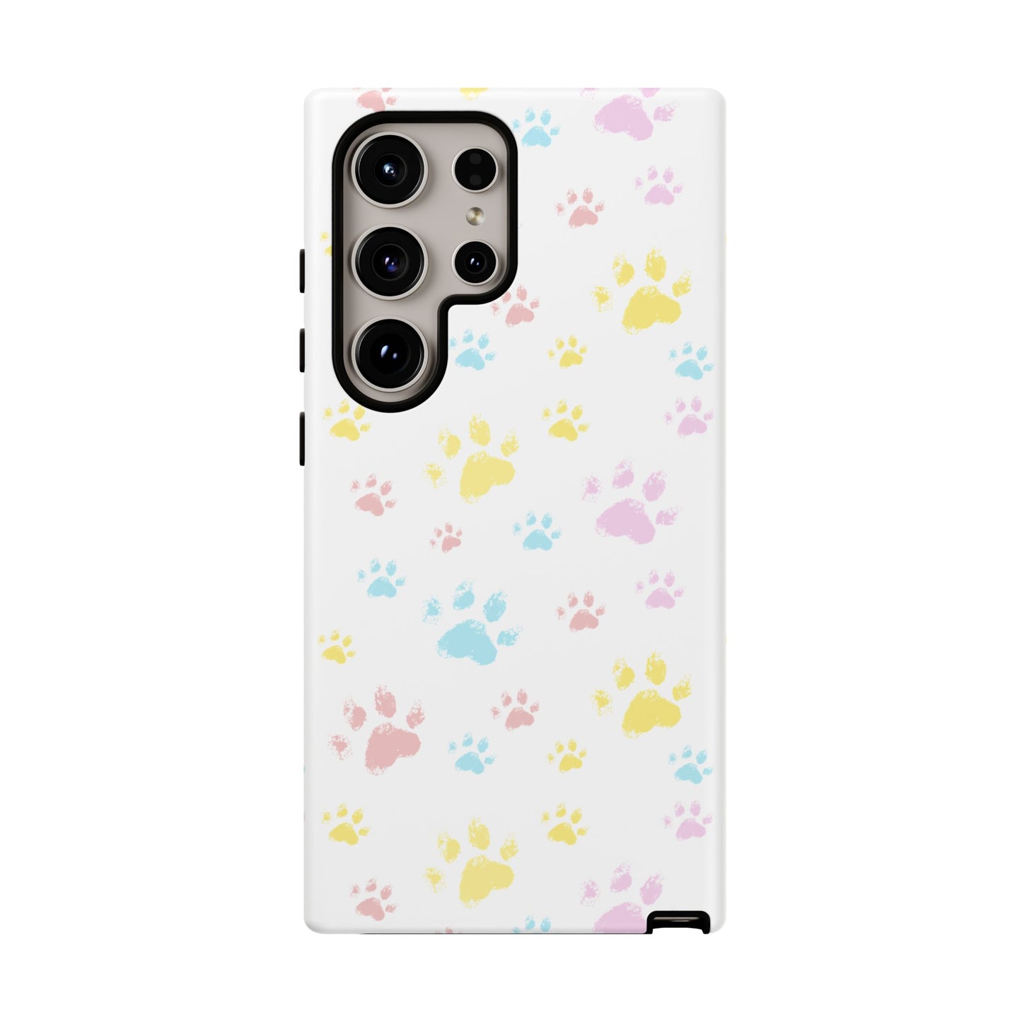 Colorful Paws Tough Phone Case