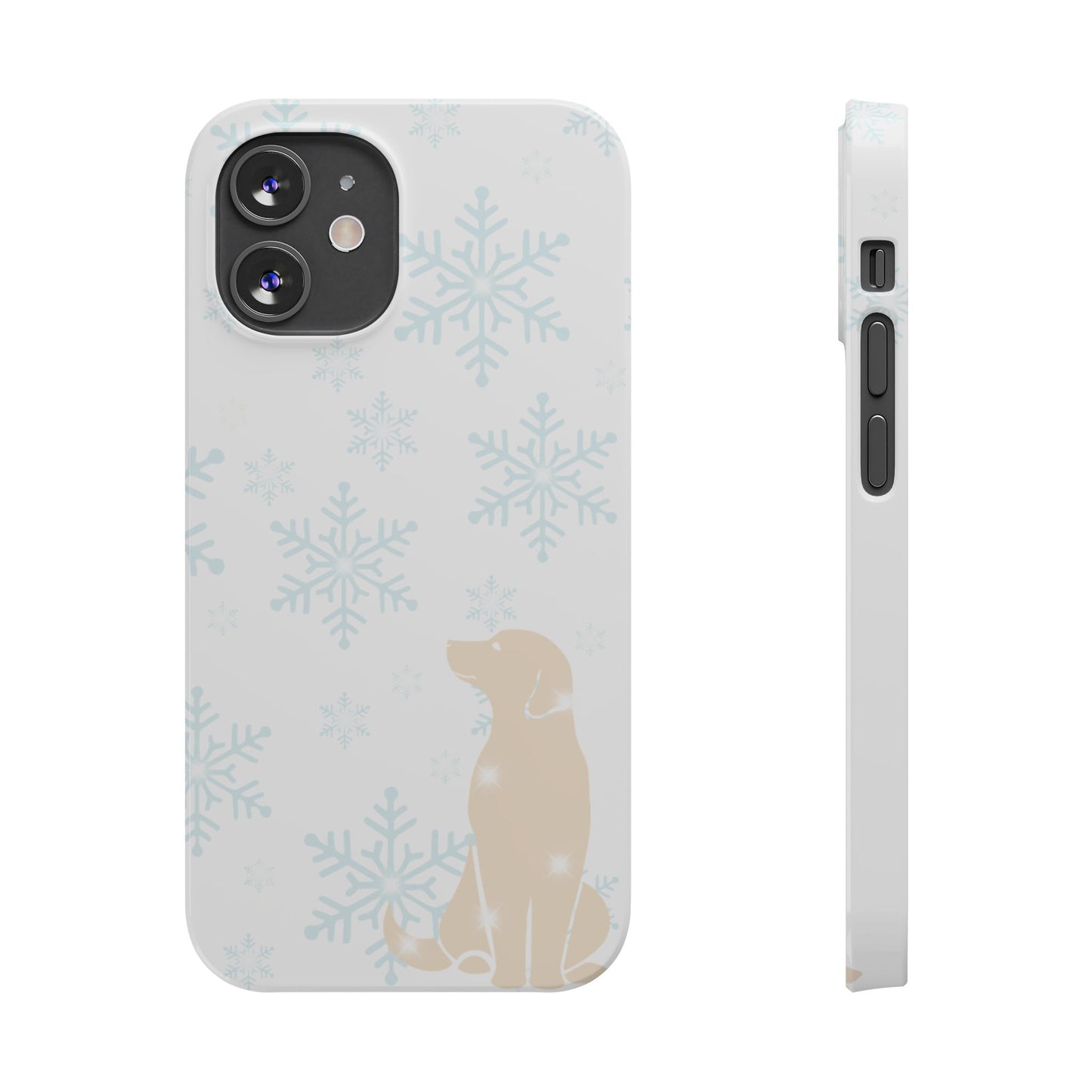 Limited Edition Winter Snow Puppy Slim Phone Case